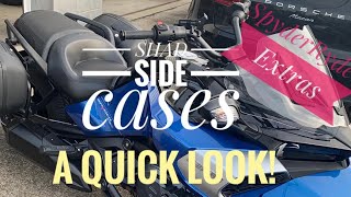 CanAm Spyder F3F3S Shad saddle bags [upl. by Wanyen]