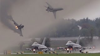 Eurofighter Typhoon SCRAMBLE INTERCEPT amp DOGFIGHT Demo [upl. by Nageet809]