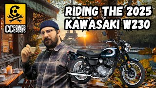 Riding the 2025 Kawasaki W230 [upl. by Fafa]