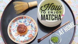 How to Make Matcha  Easy Home Tea Preparation 🍵 [upl. by Nahtanoj271]