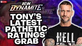 AEW Dynamite 41024 Review  Tony Khan AEW Air CM PunkJack Perry All In Footage amp IT BACKFIRES [upl. by Anatole]