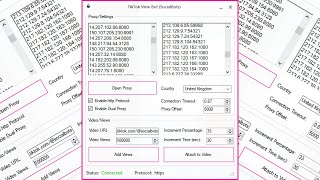 TikTok View Bot  NEW WORKING [upl. by Krusche]