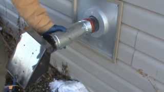 Pellet Stove Installation Part 1 See Description [upl. by Pleione]