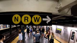 ⁴ᴷ The Busiest NYC Subway Station Times Square–42nd StreetPort Authority Bus Terminal [upl. by Annadal476]