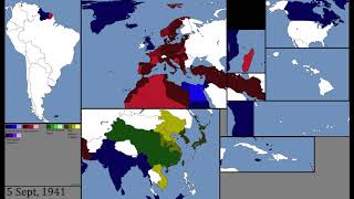 World war 2 Alternate History Every day 19391943 100 Sub special [upl. by Idou544]