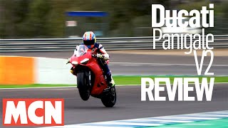 Ducati Panigale V2 review  MCN  Motorcyclenewscom [upl. by Elwyn]