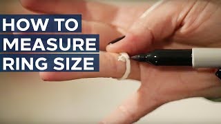 Find Your Perfect Fit Simple Hacks for Measuring Ring Size in Under a Minute [upl. by Jilleen]