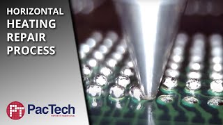 Horizontal Heating Repair Process video by PacTech [upl. by Namielus952]