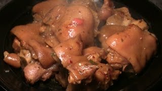 Soul Food PIGs FEET Recipe How To Make Tender Juicy Flavorful Pigs Feet [upl. by Garvy]