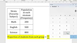 Stratified Random Sampling [upl. by Nagram]