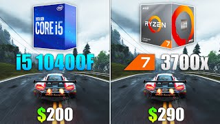 i5 10400F vs Ryzen 7 3700x Test in 9 Games [upl. by Ayaladnot645]