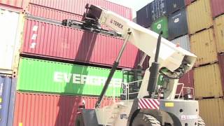 Terex Reach Stacker [upl. by Lilla]