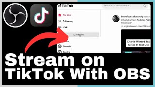 How to Stream On TikTok With OBS Studio [upl. by Jesh]