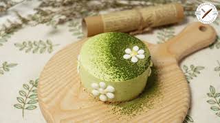 Matcha Cheesecake  cookingskyz [upl. by Euphemia]