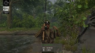 Fishing Planet  Neherrin River  North Carolina  Trophy Redfin Pickerel [upl. by Zavala168]