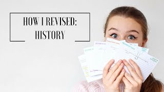 HOW I REVISED GCSE HISTORY  A student [upl. by Akinorev]