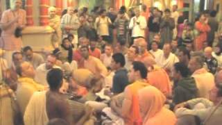 Hare Krsna Kirtan At Sri Vrindavan Dham w Aindra Prabhu ep8 [upl. by Auqined]