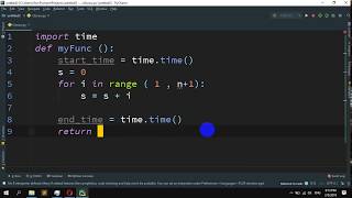 How to get time of a Python programs execution [upl. by Ahsertal]