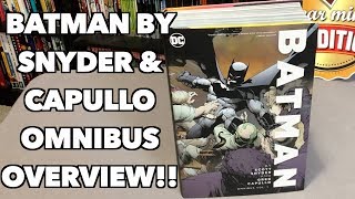 Batman by Scott Snyder amp Greg Capullo Omnibus Vol 1 Overview [upl. by Ynattirb488]