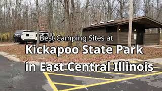 Best Campsites at Kickapoo State Park Illinois [upl. by Enahsed203]