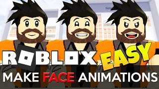 Make FACE ANIMATIONS EASY In ROBLOX  Roblox Video Tutorial [upl. by Jos]