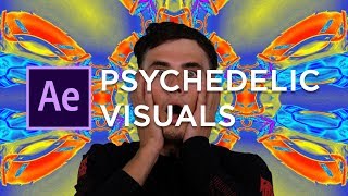 Create Psychedelic Visuals amp Transitions in After Effects Tutorial [upl. by Ellerrehc]