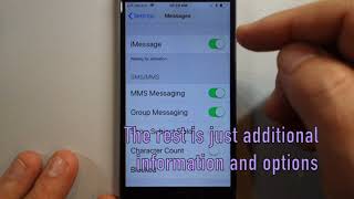 How to send SMS texts with iPhone [upl. by Neeli989]