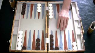 Beginner Backgammon Tutorial  9  Opening Moves [upl. by Koralle20]