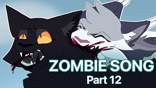 【Zombie Song  Warrior Cats  Feathertail AU MAP  Part 12  bleachpaw 】Blood warning [upl. by Gross]