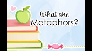 English Lesson 15  What are Metaphors [upl. by Eeltrebor]