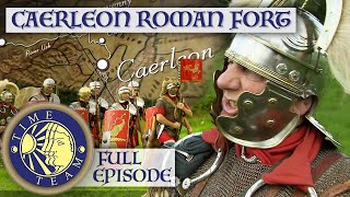 Caerleon Roman Legion Fort In Wales  Time Team [upl. by Ynaffat]