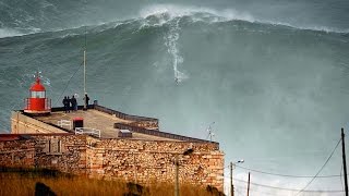 Nazaré ola de 30 metros [upl. by Mariquilla]