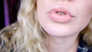 Up close kisses all over ASMR no talking [upl. by Hochman671]