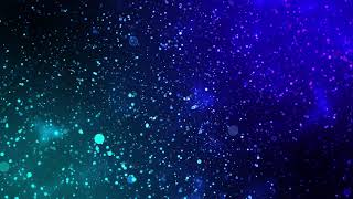 60 min  4K Relaxing Screensaver  Blue Glitter Particles [upl. by Brigham798]