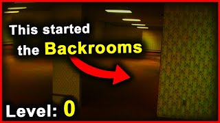 Backrooms level 0 explained… [upl. by Enneillij]