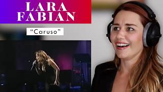 Lara Fabian quotCarusoquot REACTION amp ANALYSIS by Vocal CoachOpera Singer [upl. by Imiaj]