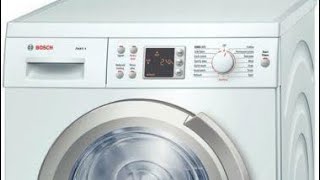 BOSCH WASHING MACHINE DOOR LOCK REPAIR [upl. by Gregg]