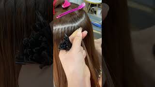 Step by step clip in hair extension tutorial 💗 I’ve used extensions for yearssss amp love the boost of confidence they give me as a thin and fine hair girly  🥺🫶🏼 thinhair finehair hairextensions clipinhairextensions tutorial [upl. by Alekehs865]