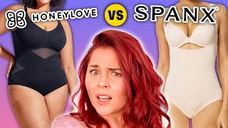 Reviewing Shapewear At Expensive Price Points Spanx vs Honeylove [upl. by Noiz]