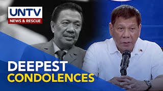 DEEPEST CONDOLENCES President Dutertes statement on the passing of Bro Eli Soriano [upl. by Shanon]