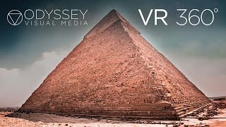 Pyramids of Egypt Virtual Tour  VR 360° Travel Experience [upl. by Macdonald]