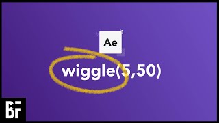 Introducing The Wiggle Expression  After Effects Tutorial [upl. by Nnairek]