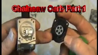 Chainsaw Carburetor Repair Part 1 Sears Craftsman Poulan Stihl Walbro HDA [upl. by Devonna]