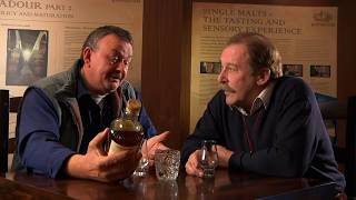 Edradour Chateau dYquem with Charles MacLean and Andrew Symington [upl. by Ahsiri659]