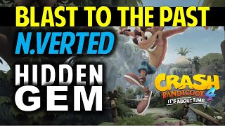 Blast To The Past NVerted Hidden Gem Location  Crash Bandicoot 4 Its About Time [upl. by Stein]