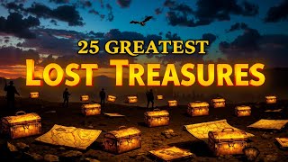 Historys 25 GREATEST Unfound Treasures Waiting to Be Discovered [upl. by Netty161]