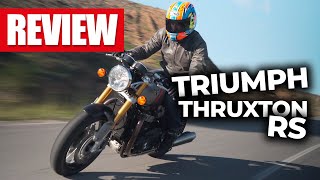 Michael Neeves rides the Triumph Thruxton RS  MCN REVIEW [upl. by Kingsbury]