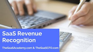 What is SaaS Revenue Recognition [upl. by Naelopan]