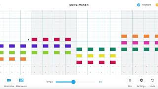 Chrome music lab Song Maker How to make song longer [upl. by Estren]