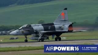 AIRPOWER 2016 Zeltweg Trailer [upl. by Aihsemak780]